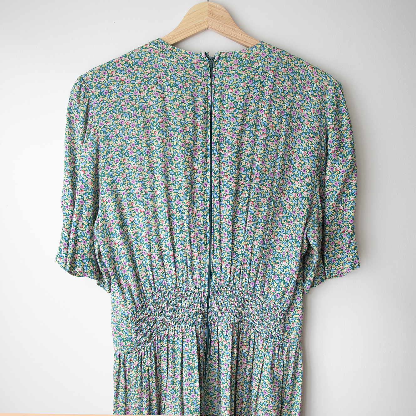 80's Ditsy Printed Midi