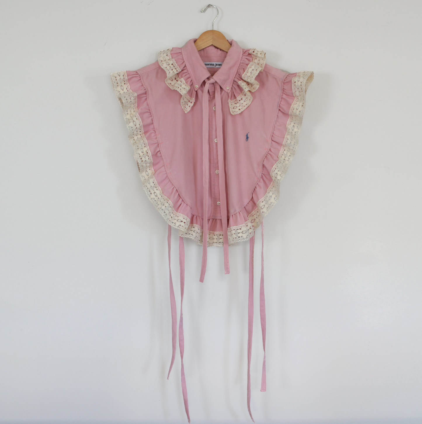 Apron Top, Pink Corduroy
