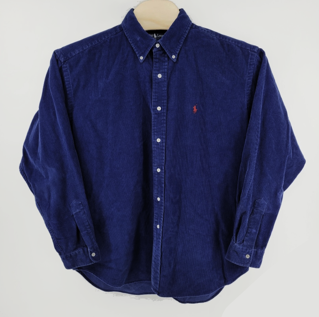 Corduroy Top, Navy