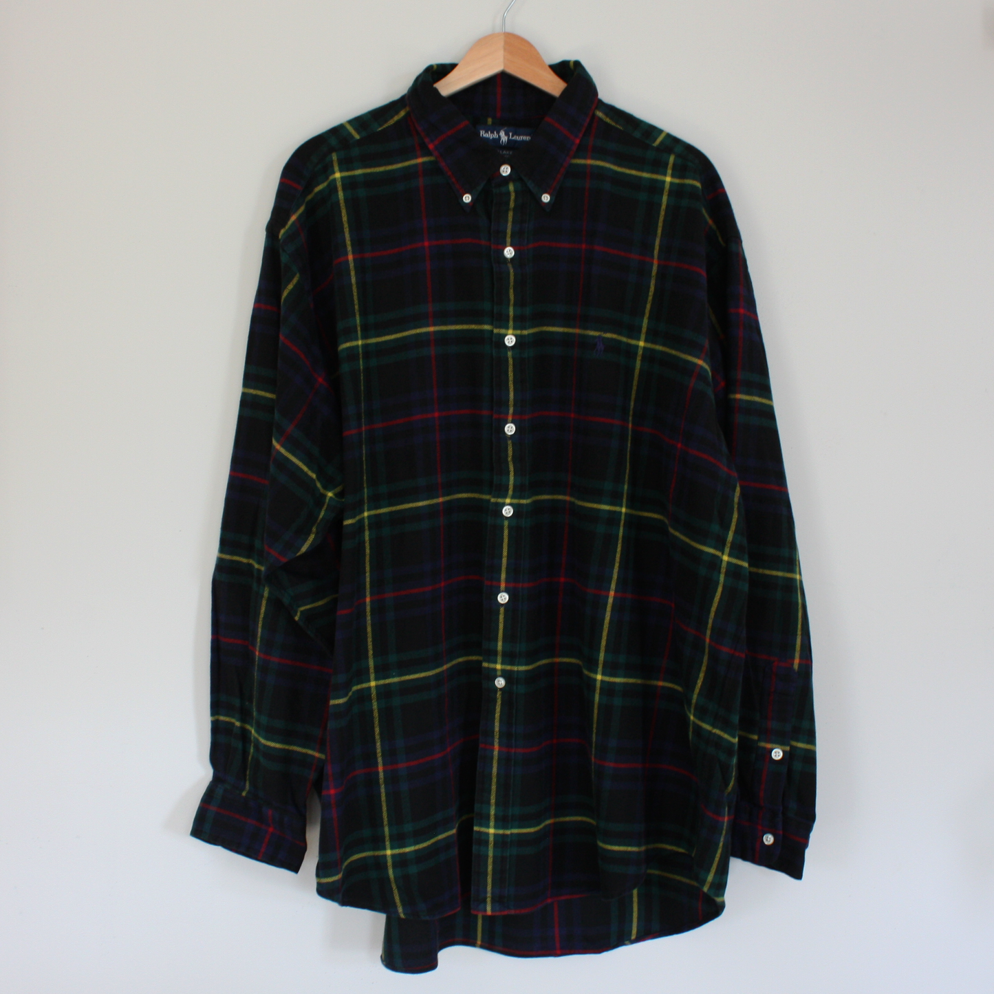 Jean Plaid Top - Black Multi