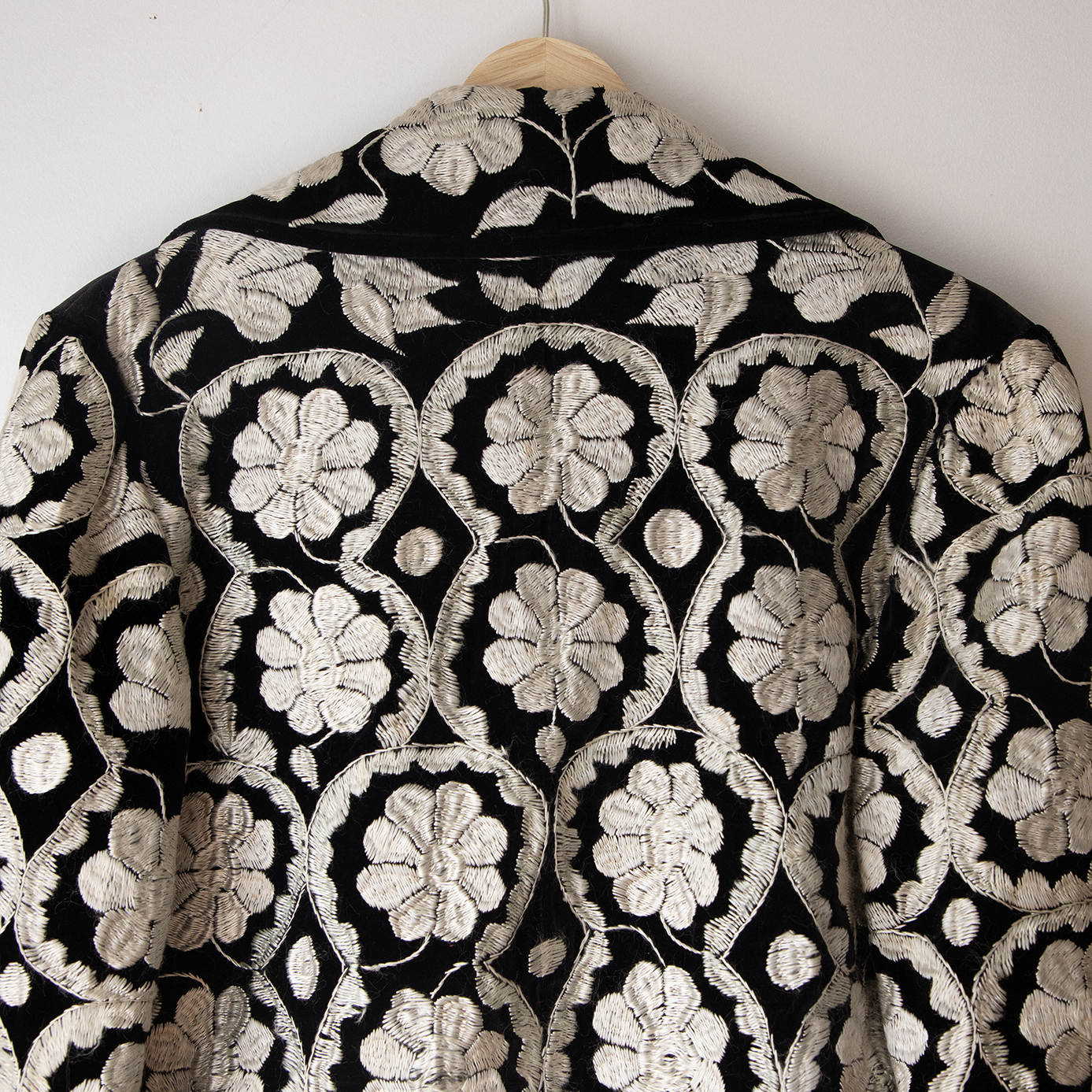 Embroidered Velvet Bandolero Jacket