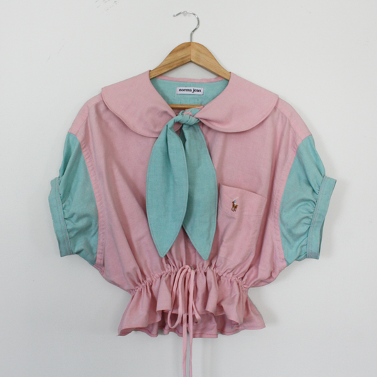 Blocked Sailor Top