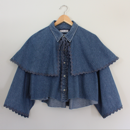 Cape Top - Denim