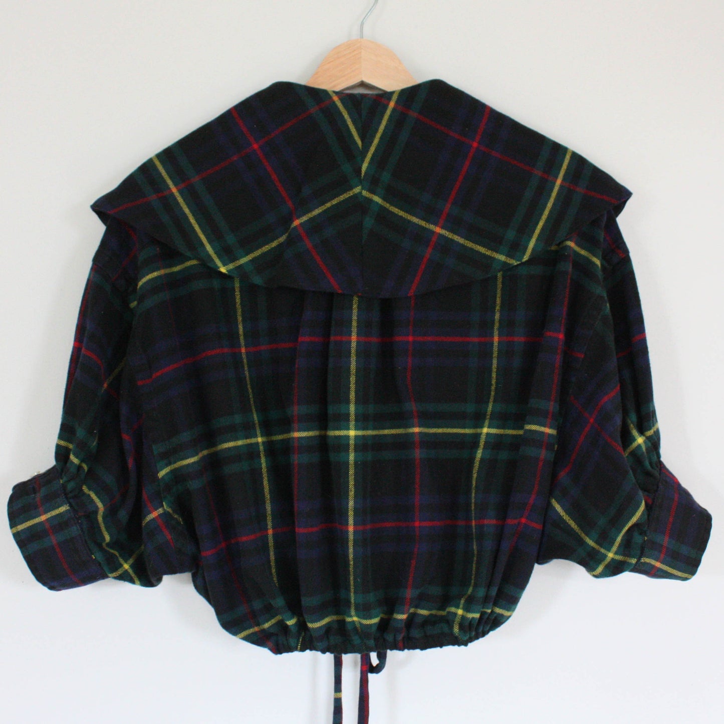 Jean Plaid Top - Black Multi